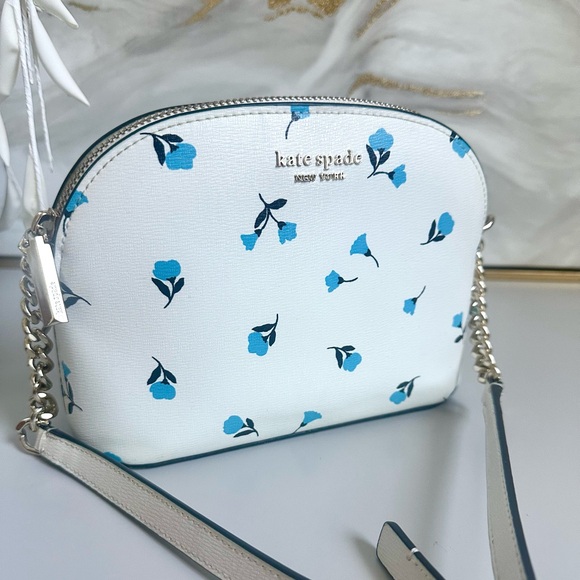 EUC Kate Spade Spencer Dainty Bloom Small Dome Crossbody - Picture 5 of 14